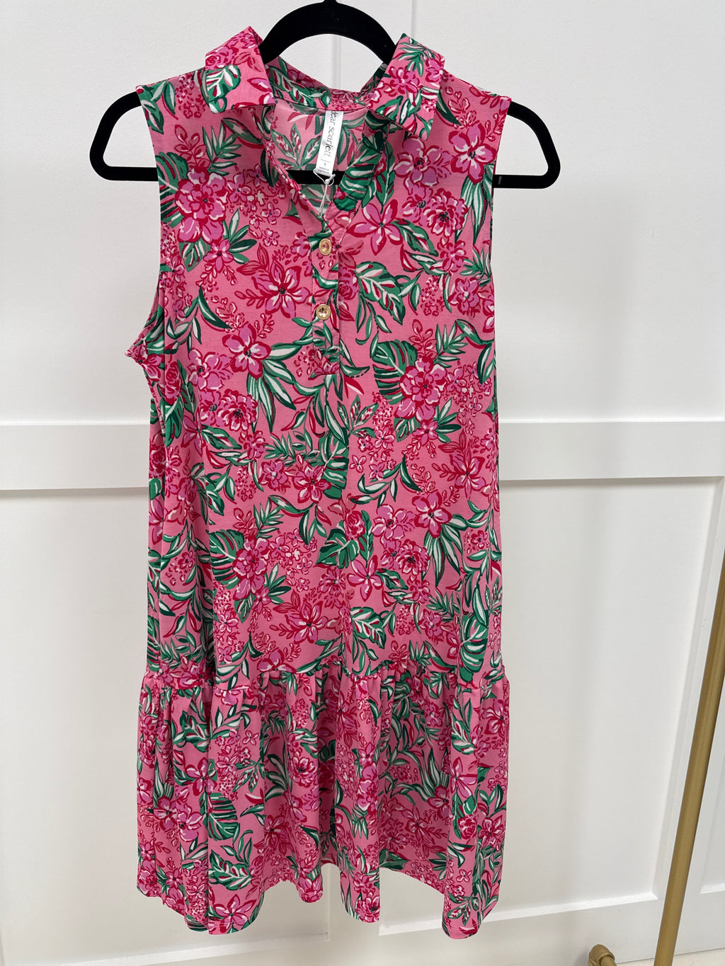 Dear Scarlett Pink Floral Dress