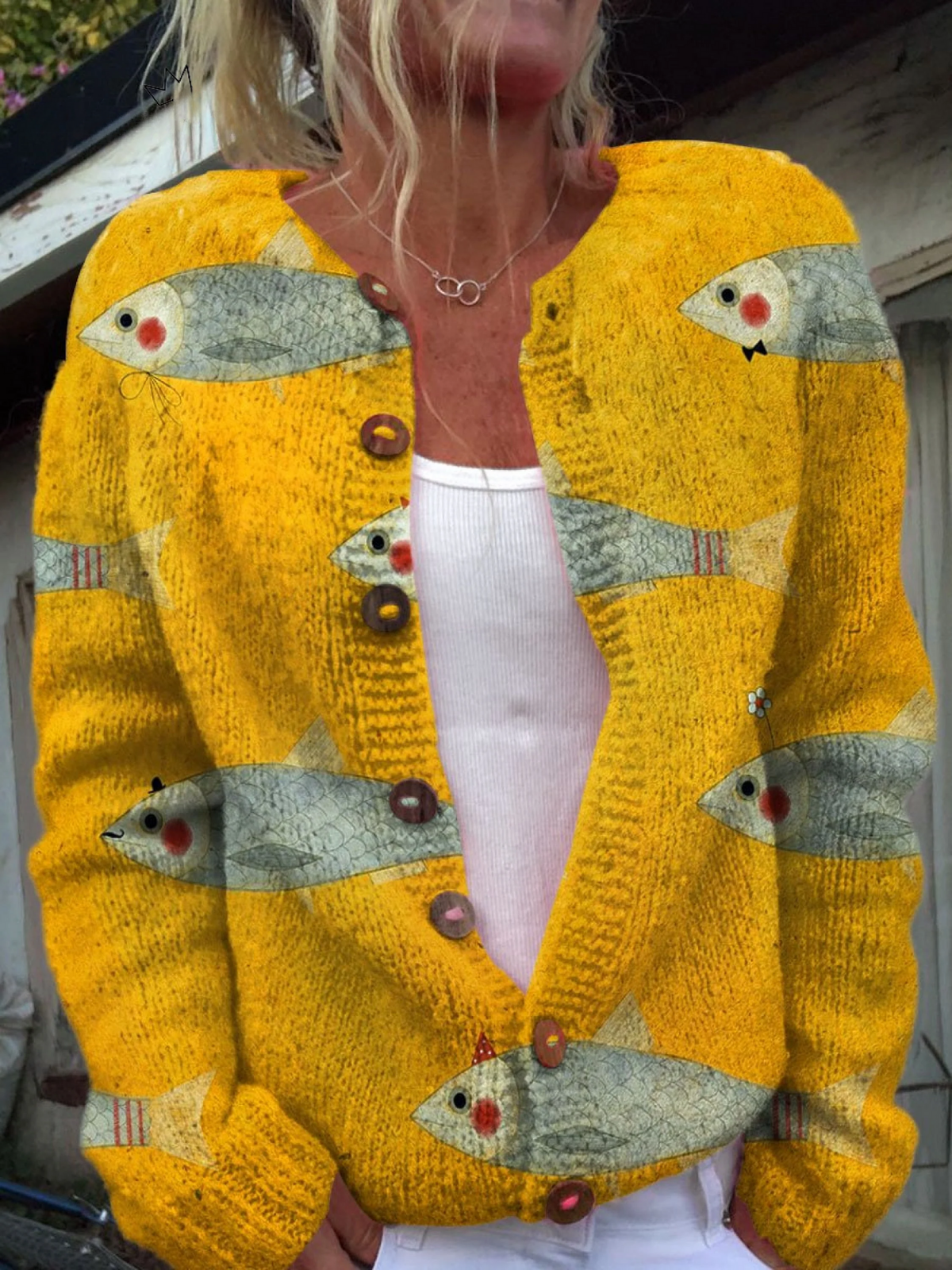 Anouk | Cardigan in maglia vintage