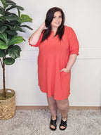 Dear Scarlett Smocked Sleeve Lizzy Dress