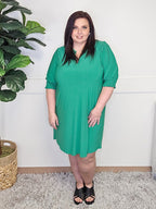 Dear Scarlett Smocked Sleeve Lizzy Dress