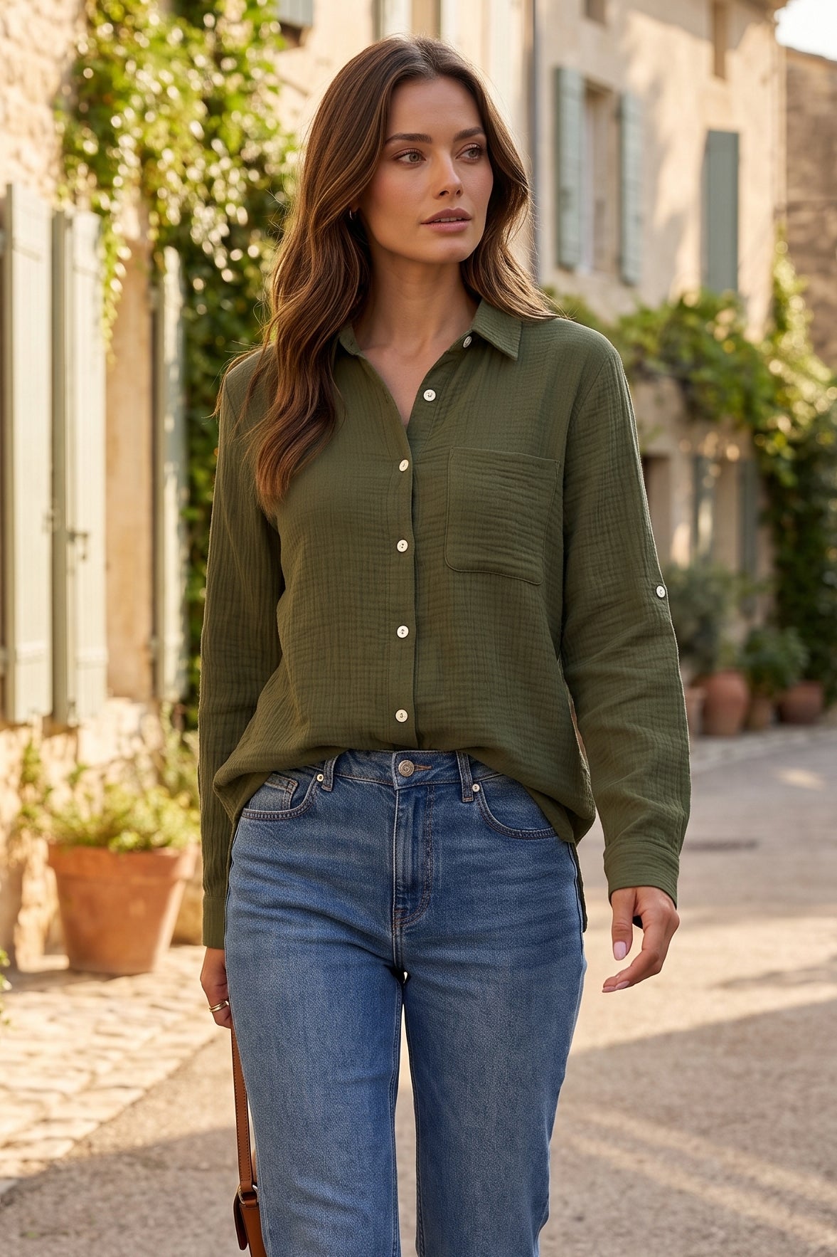 Dear Scarlett Cora Button Down