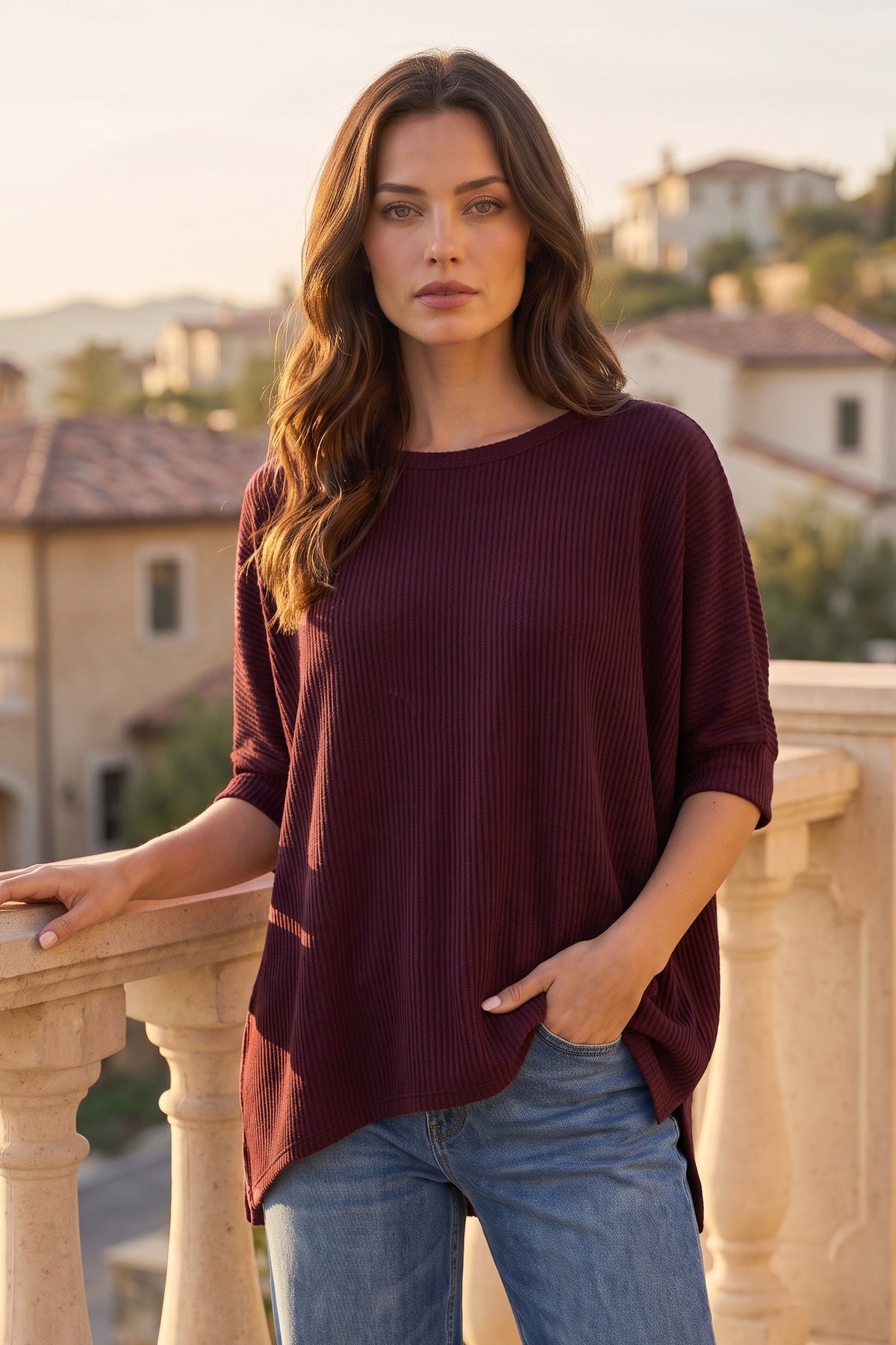 Dear Scarlett Essential Ribbed Top