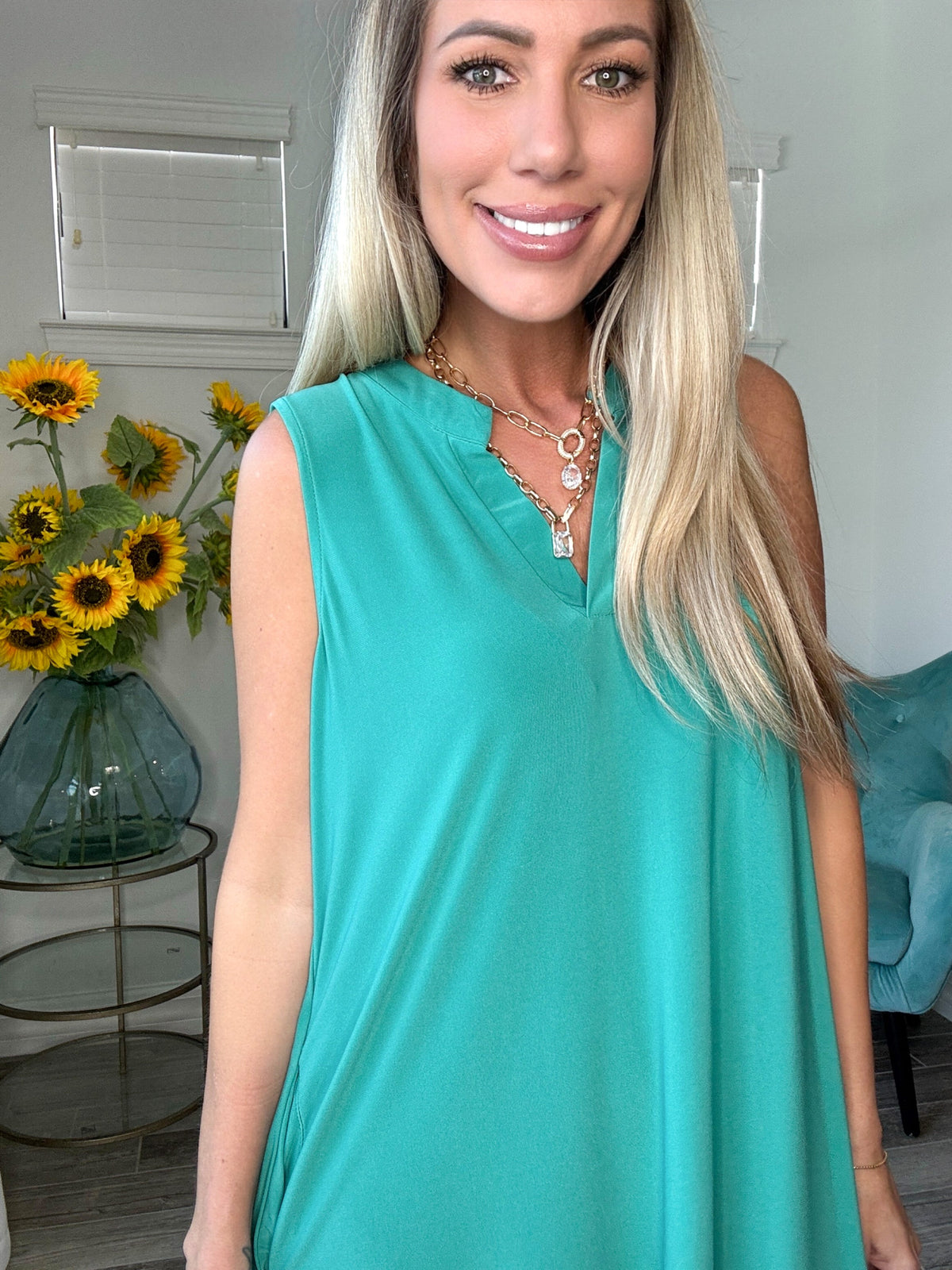 Dear Scarlett Sleeveless Lizzy Dress