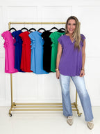 Dear Scarlett Flutter Sleeve Lizzy