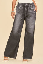 Dear Scarlett Charcoal Wide Leg Zenim