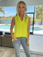 (Multiple Colors) Dear Scarlett Solid Sleeveless Lizzy