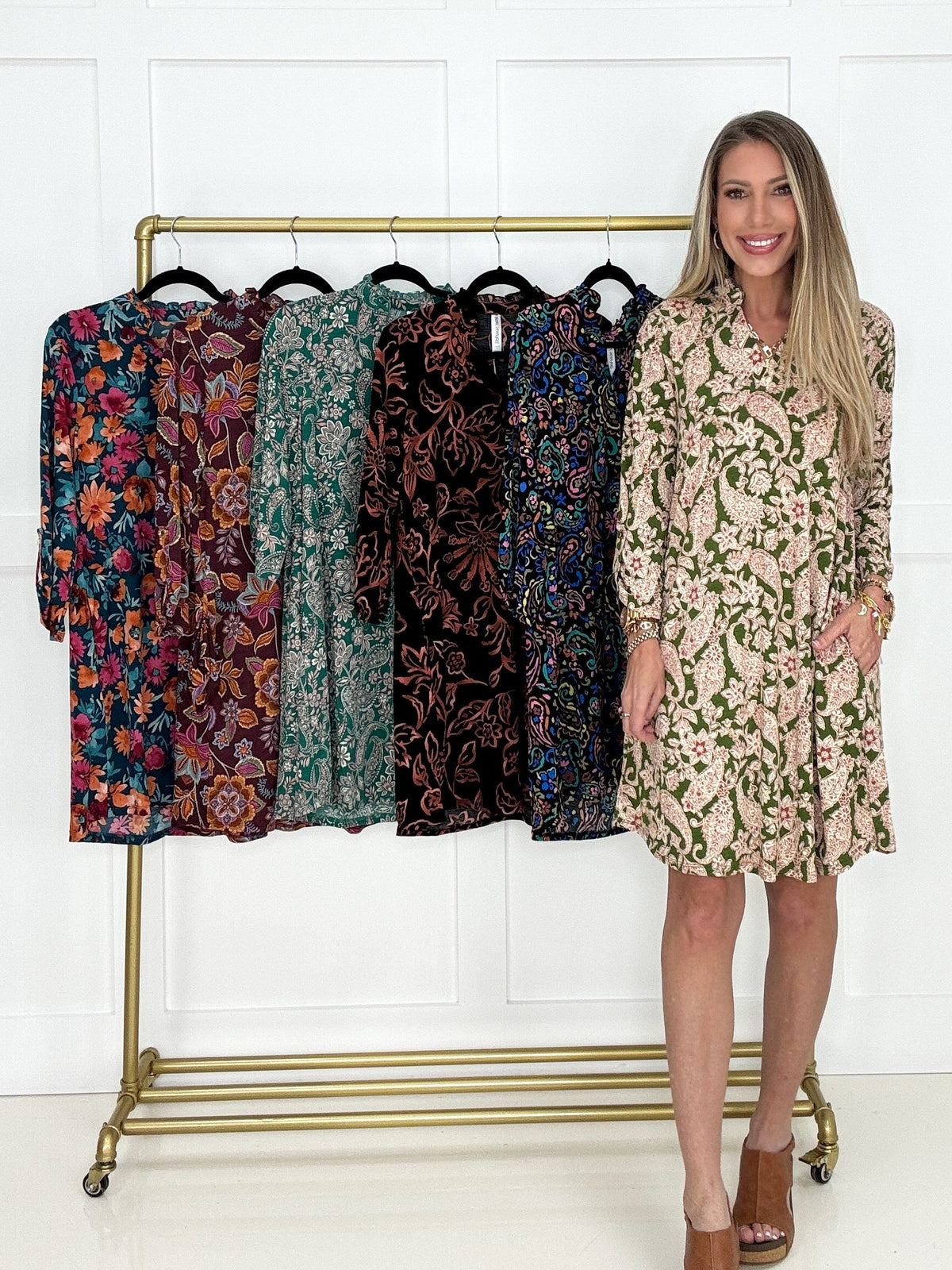 Dear Scarlett Midnight Mosaic Lizzy Dress