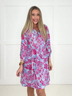 Dear Scarlett Pretty Passion 3/4 Sleeve Dress