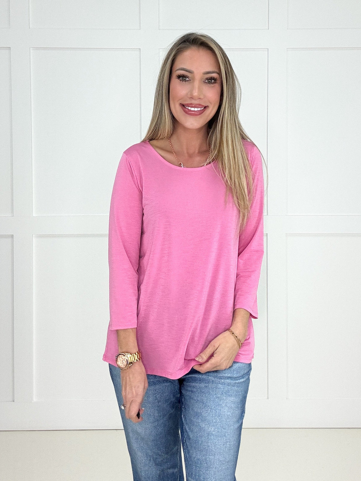 Dear Scarlett Basic Round Neck Top
