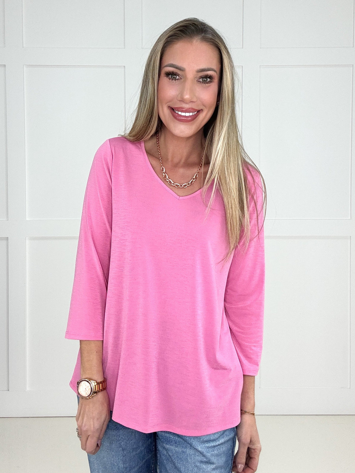 Dear Scarlett Basic V-Neck Top
