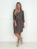 Dear Scarlett Inspire Me 3/4 Sleeve Dress