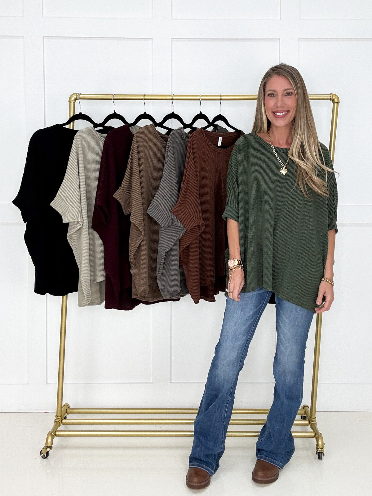 Dear Scarlett Essential Ribbed Top