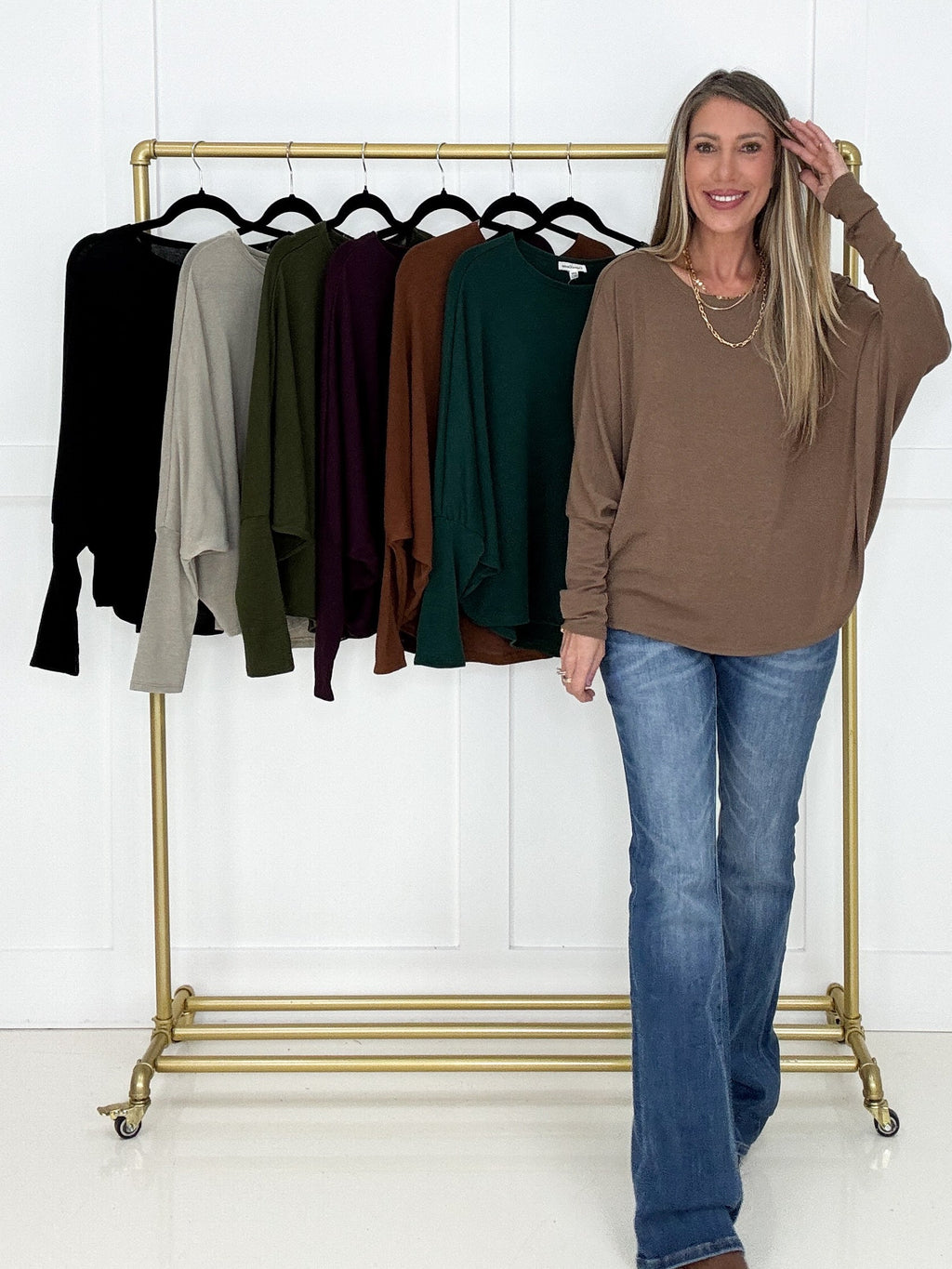 Dear Scarlett The Della Dolman Sweater