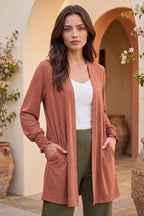 Dear Scarlett Smocked Sleeve Lizzy Cardigan