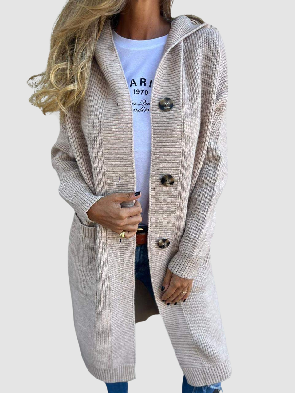 Lois™ | Cardigan caldo in maglia