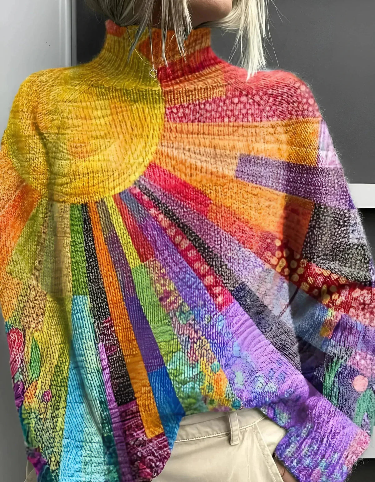 Ada | Maglione colorato comodo