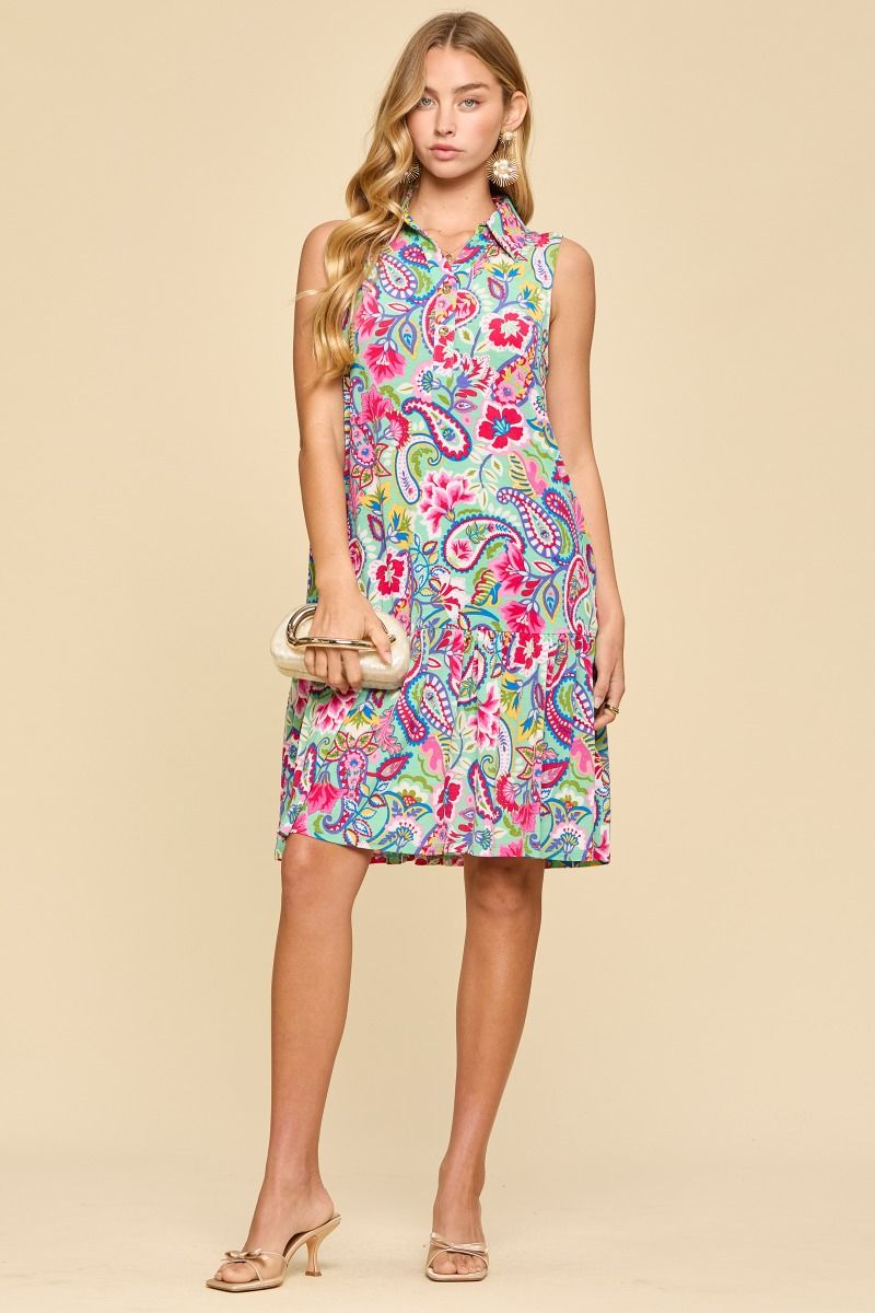 Dear Scarlett Paisley Isles Dress