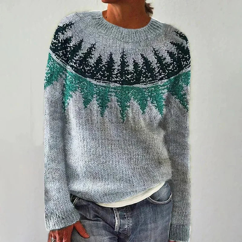 Cate | Maglione classico in maglia