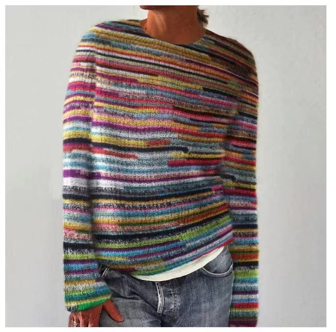 Carola | Maglione casual a motivo