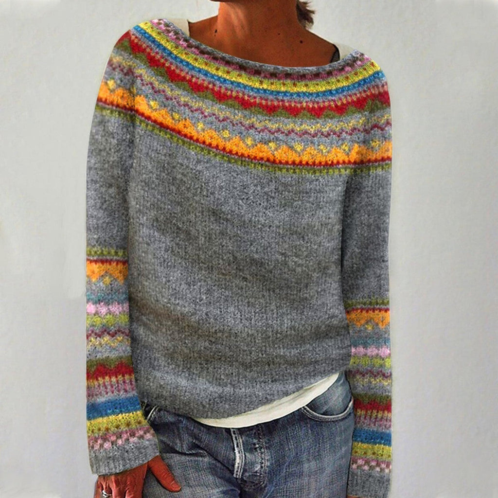 Elyse | Maglione in lana retrò