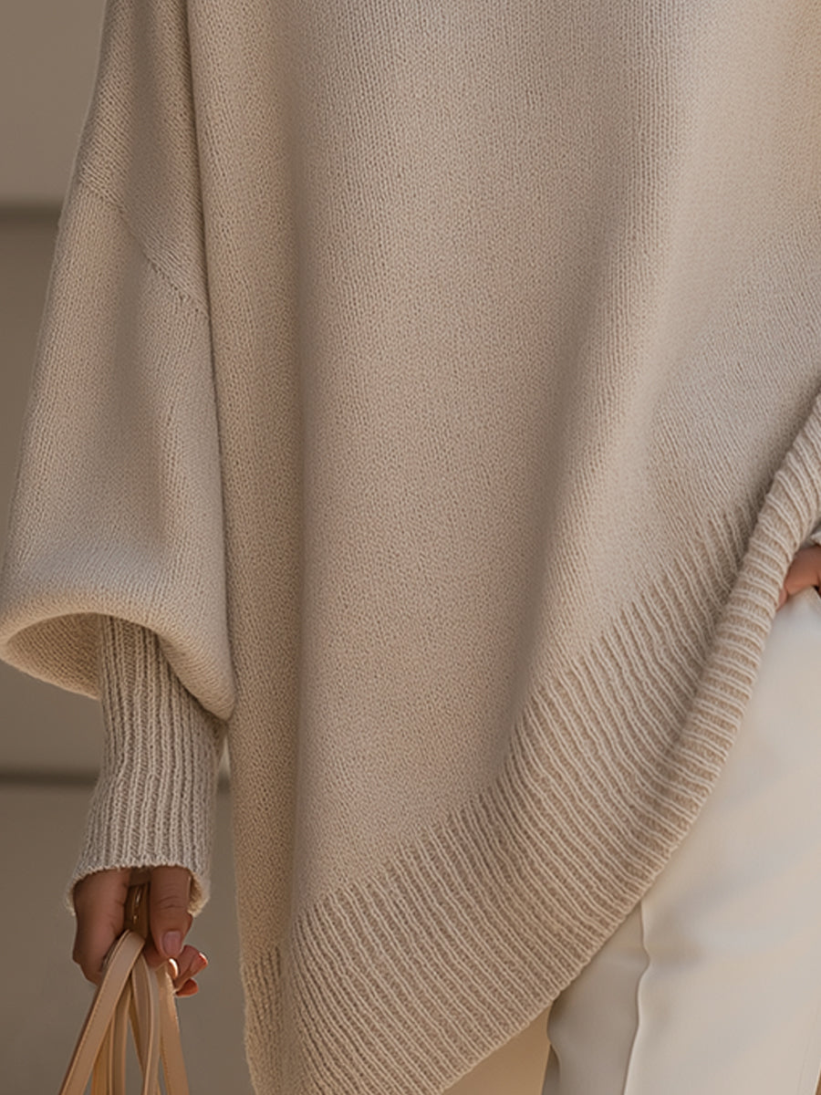 Jeanne | Maglione oversize da donna dalla linea fluida