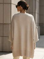 Jeanne | Maglione oversize da donna dalla linea fluida