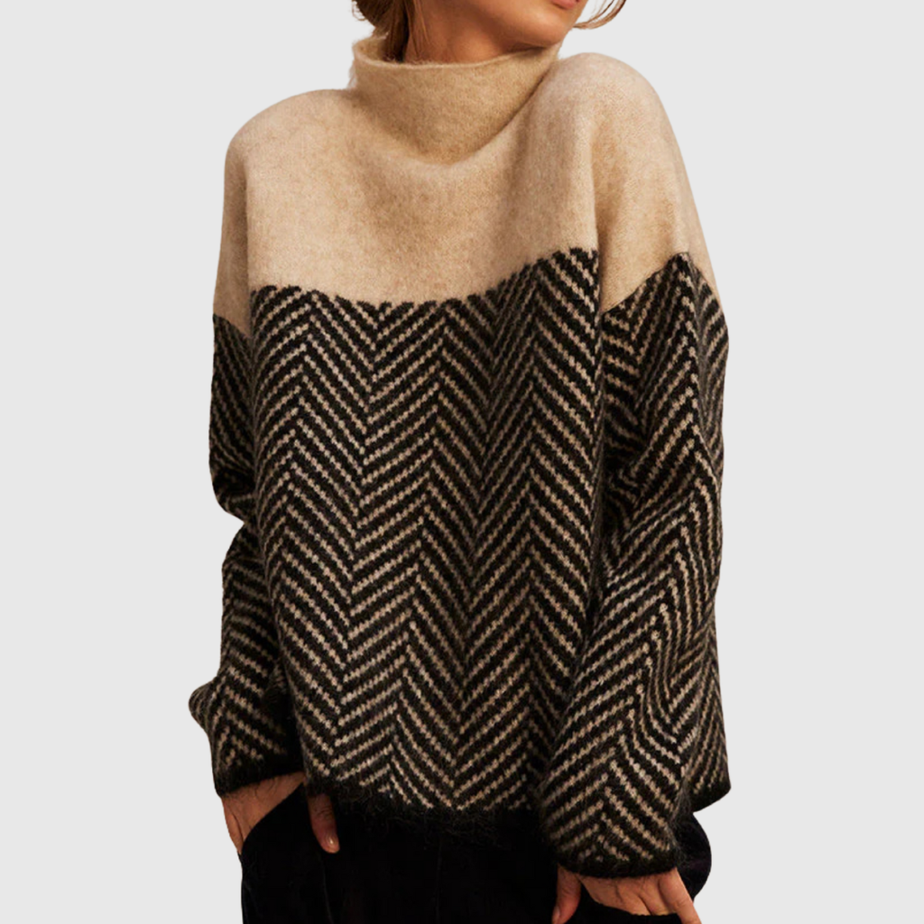 Norah | Maglione in cotone a collo alto