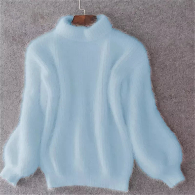 Jessica | Maglione elegante a collo alto per il freddo