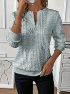 Amelie | Maglione con zip casual