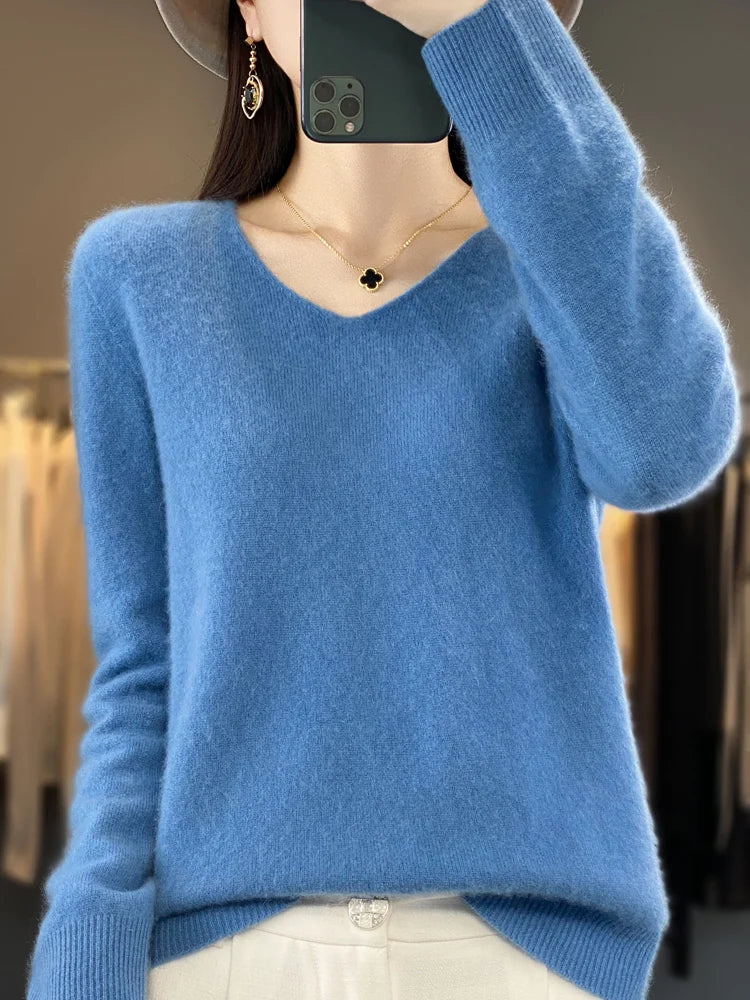 Adèle | Maglione ampio in lana