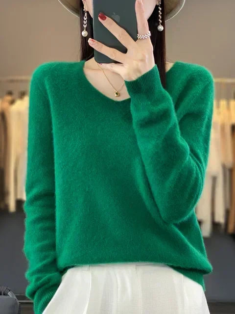 Adèle | Maglione ampio in lana