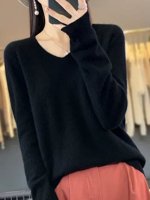 Adèle | Maglione ampio in lana