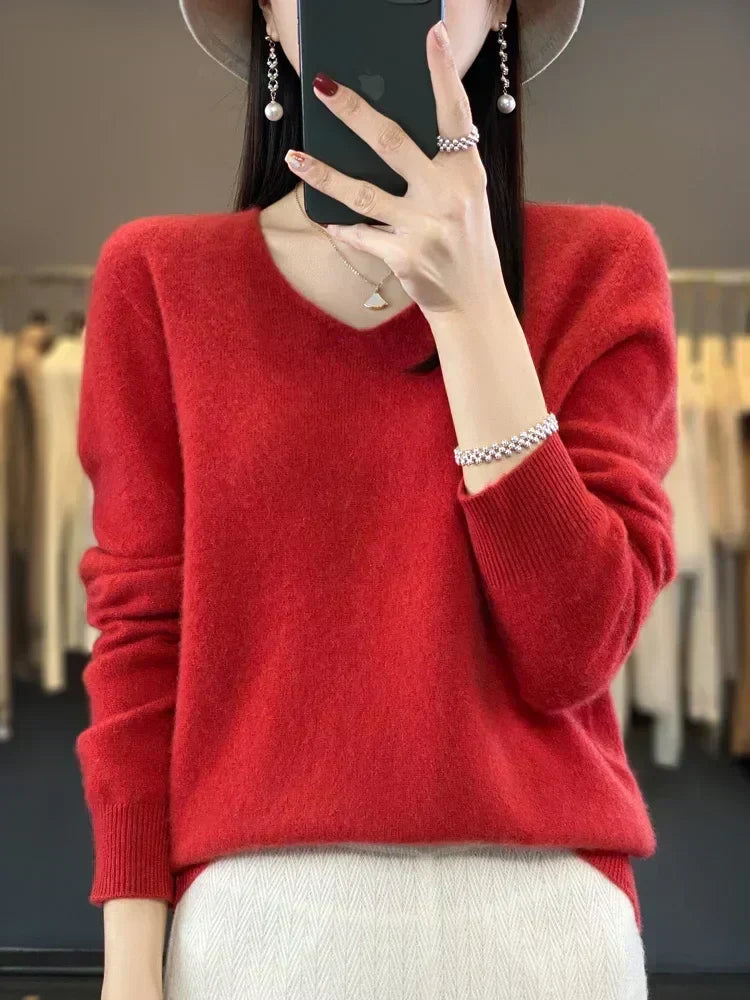 Adèle | Maglione ampio in lana