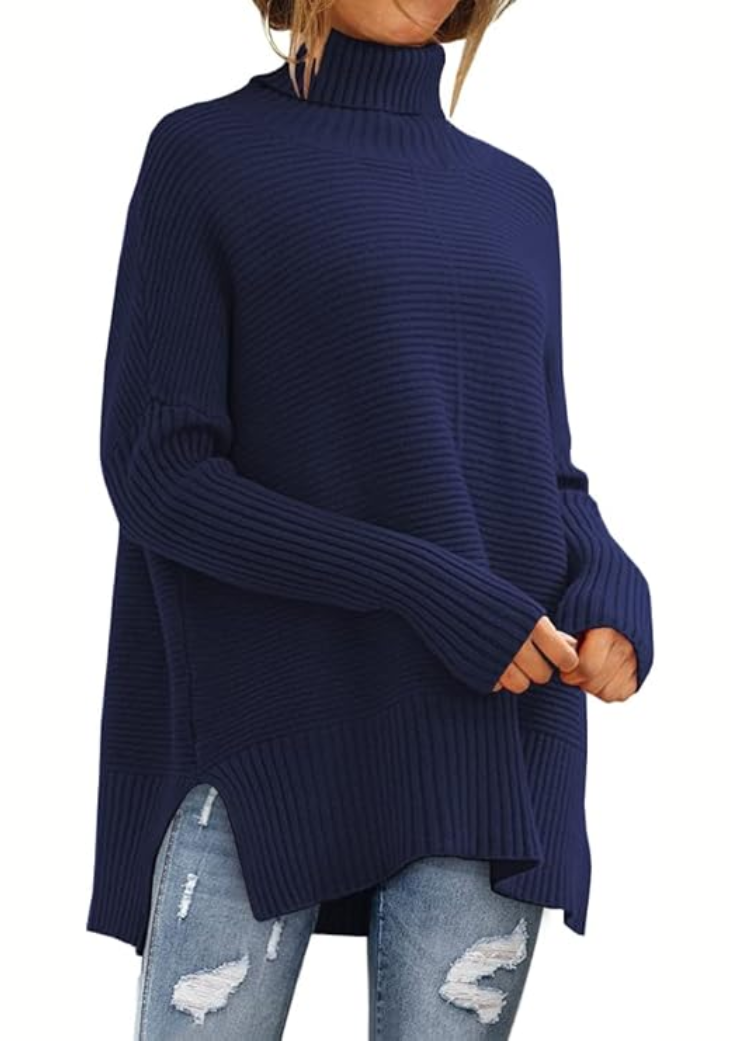 Anna | Maglione autunnale comodo a collo alto