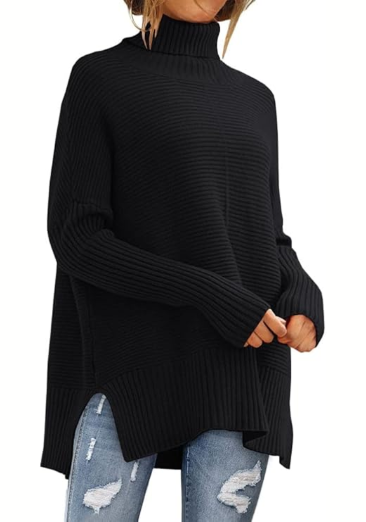 Anna | Maglione autunnale comodo a collo alto