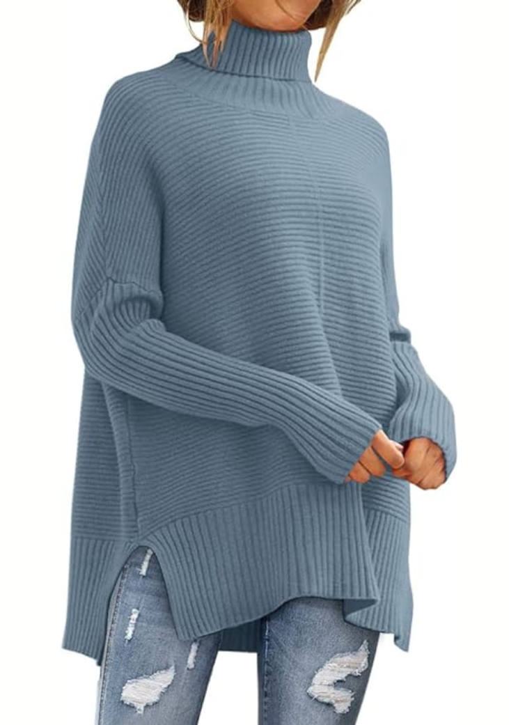 Anna | Maglione autunnale comodo a collo alto