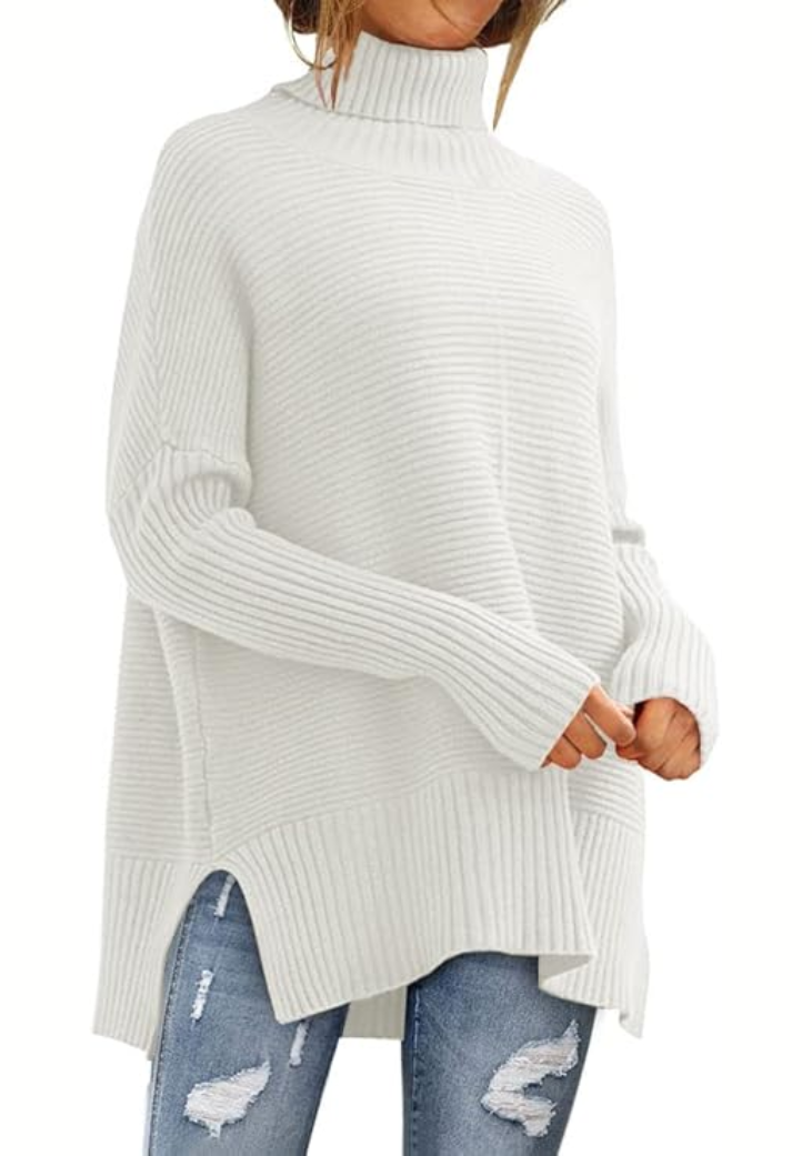 Anna | Maglione autunnale comodo a collo alto