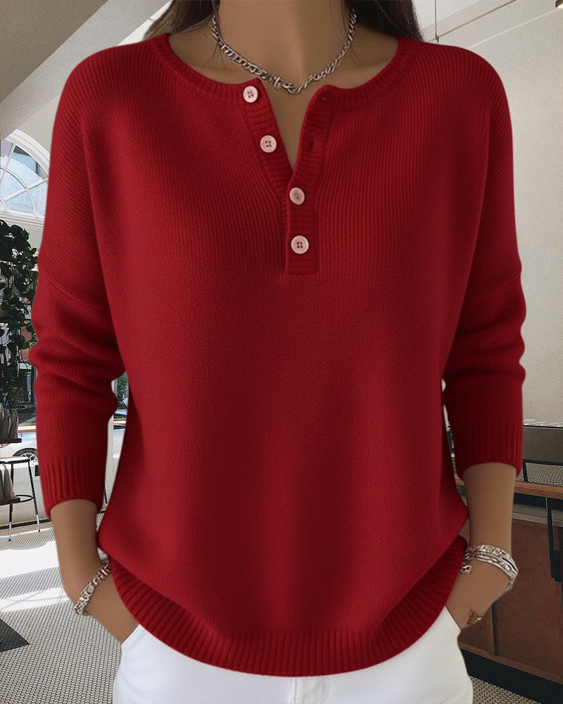 Lena | Cardigan essenziale a maniche lunghe