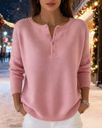 Lena | Cardigan essenziale a maniche lunghe