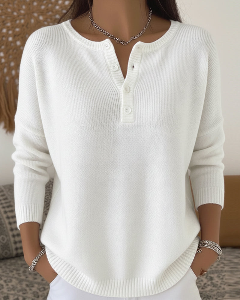 Lena | Cardigan essenziale a maniche lunghe