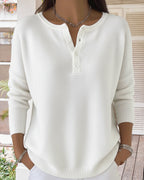 Lena | Cardigan essenziale a maniche lunghe