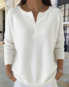 Lena | Cardigan essenziale a maniche lunghe