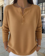 Lena | Cardigan essenziale a maniche lunghe