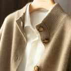 Arlina | Cardigan elegante in lana merino