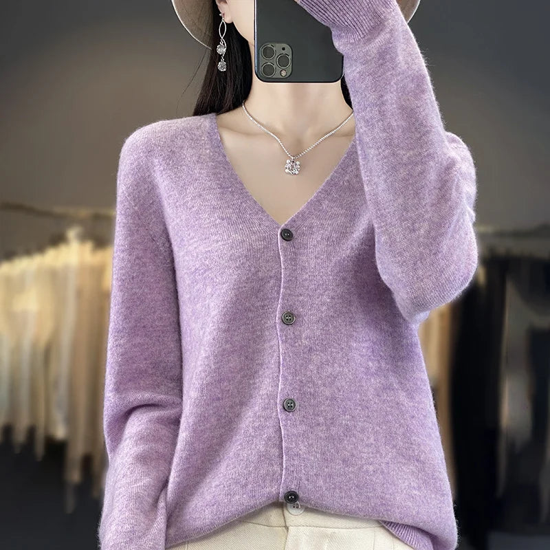 Odessia | Cardigan in cashmere di lusso