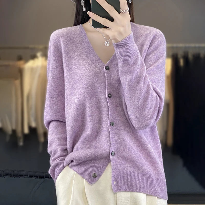 Odessia | Cardigan in cashmere di lusso