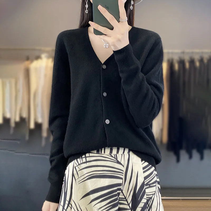 Odessia | Cardigan in cashmere di lusso