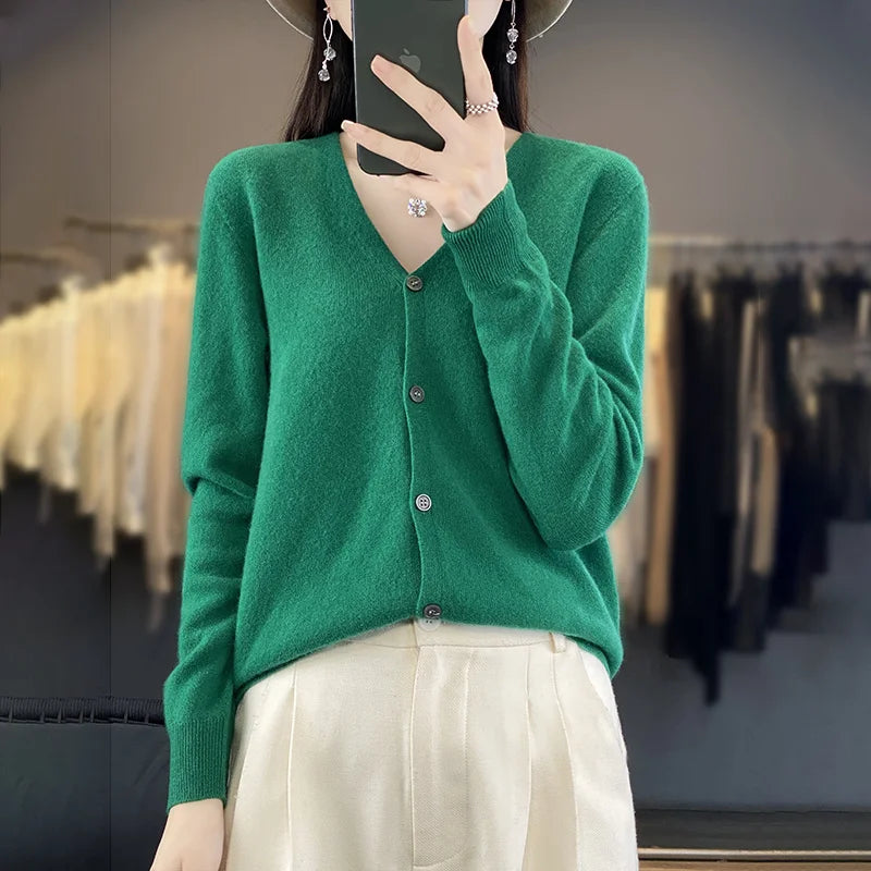 Odessia | Cardigan in cashmere di lusso