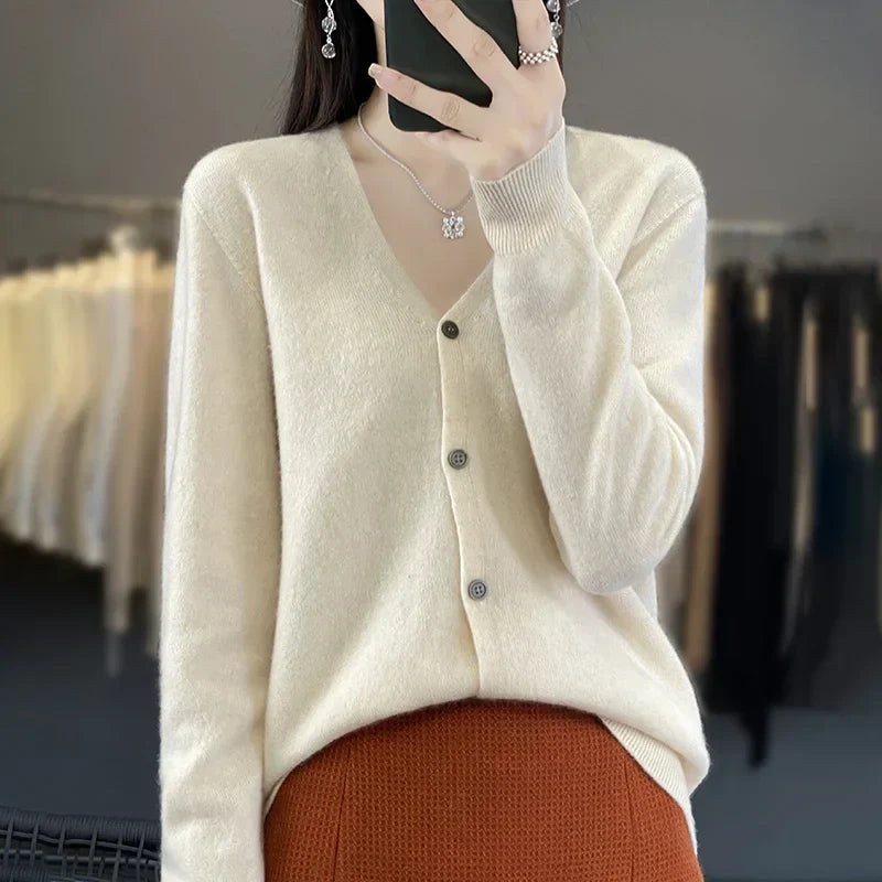 Odessia | Cardigan in cashmere di lusso