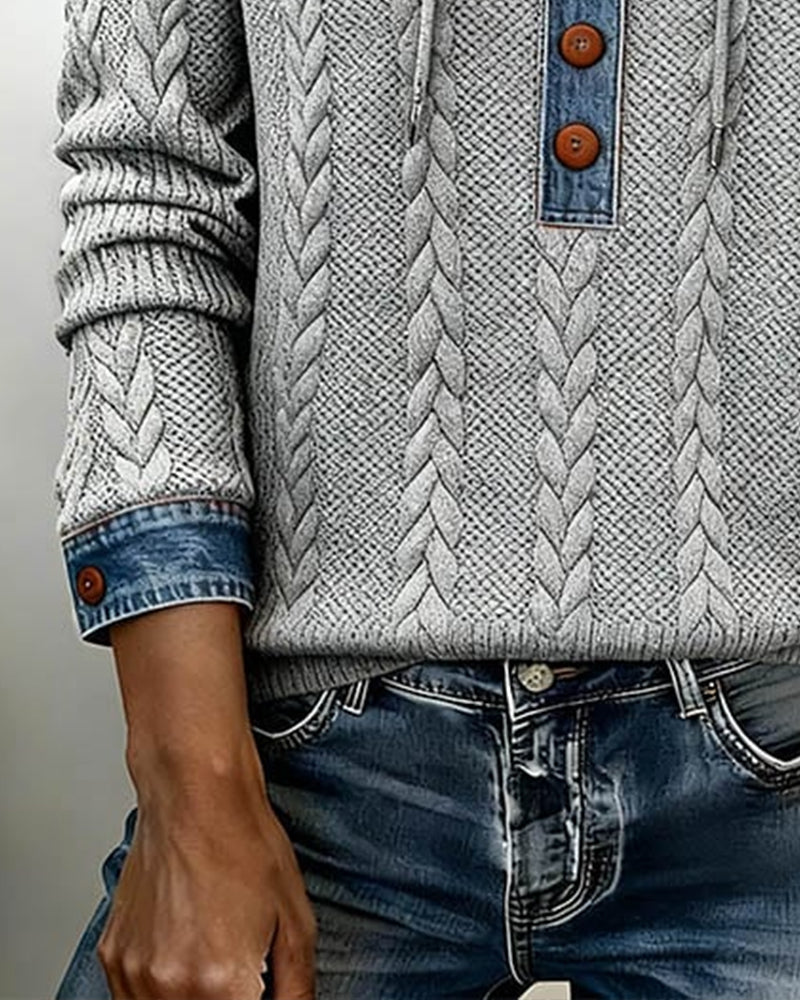Jenny | Felpa con cappuccio casual